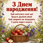 Привітання з днем народження бабусі: від внучки та онука